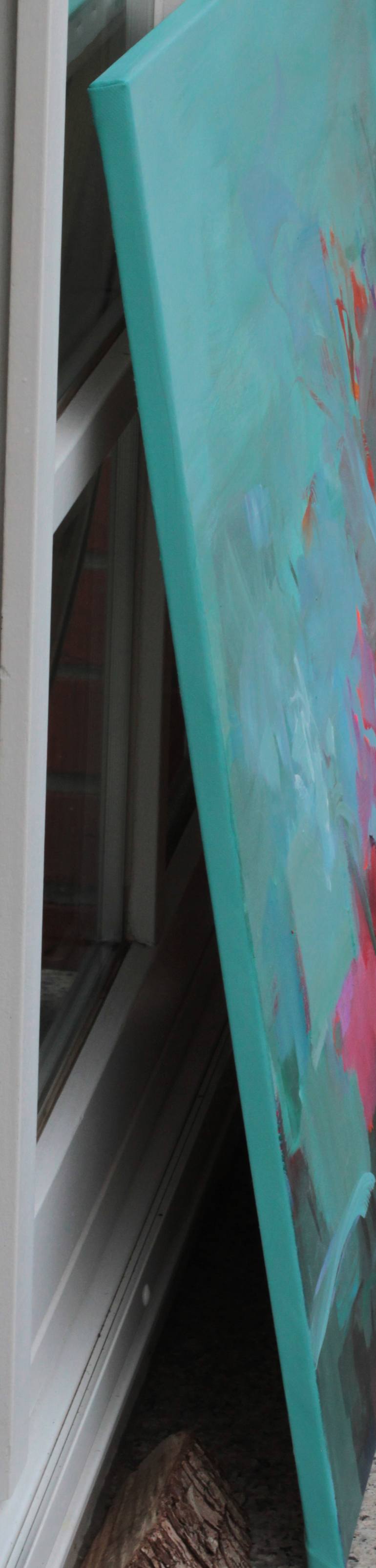 Original Abstract Landscape Painting by Ute Laum