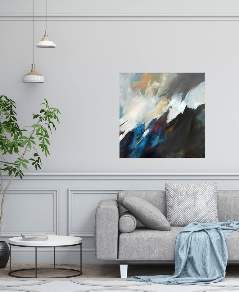 Original Modern Abstract Painting by Ute Laum