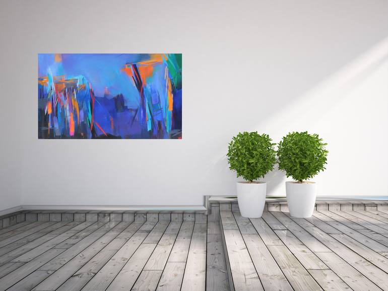 Original Abstract Painting by Ute Laum