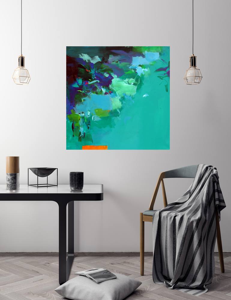 Original Abstract Painting by Ute Laum