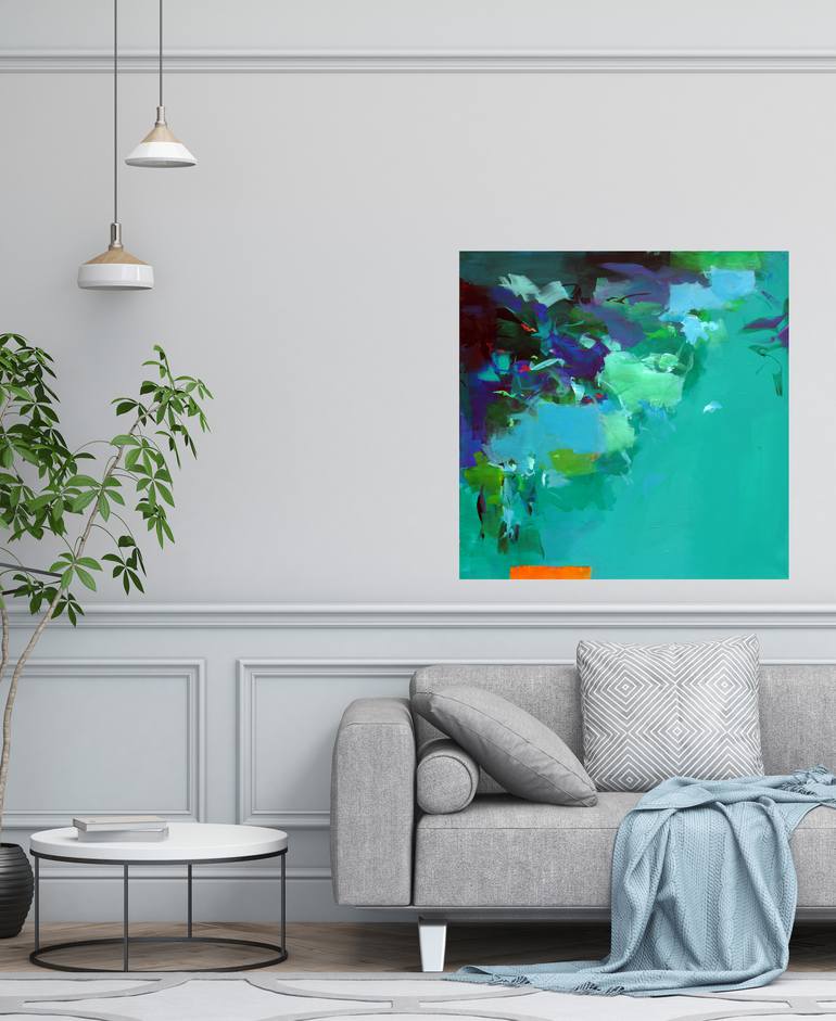 Original Abstract Painting by Ute Laum