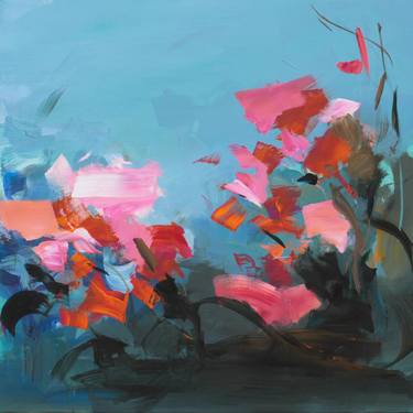 Print of Abstract Garden Paintings by Ute Laum