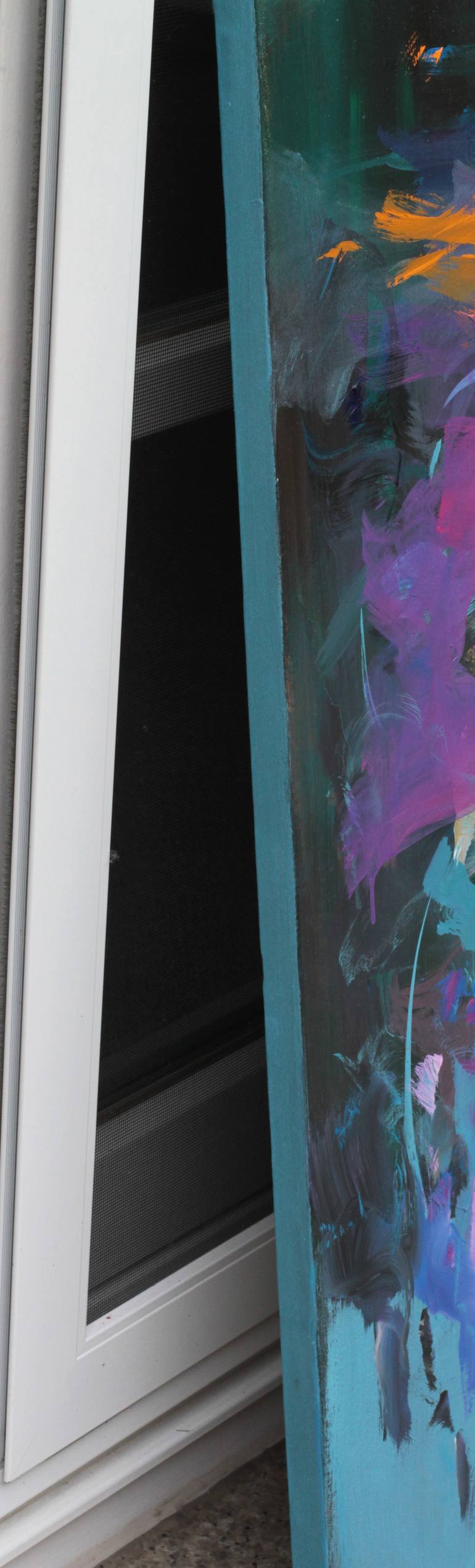 Original Expressionism Abstract Painting by Ute Laum