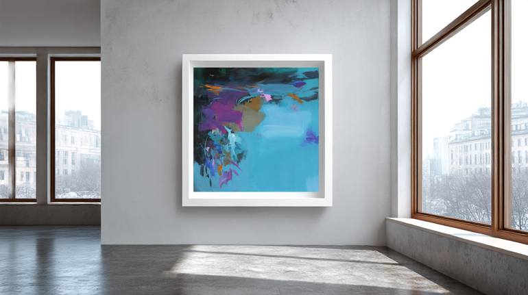 Original Expressionism Abstract Painting by Ute Laum