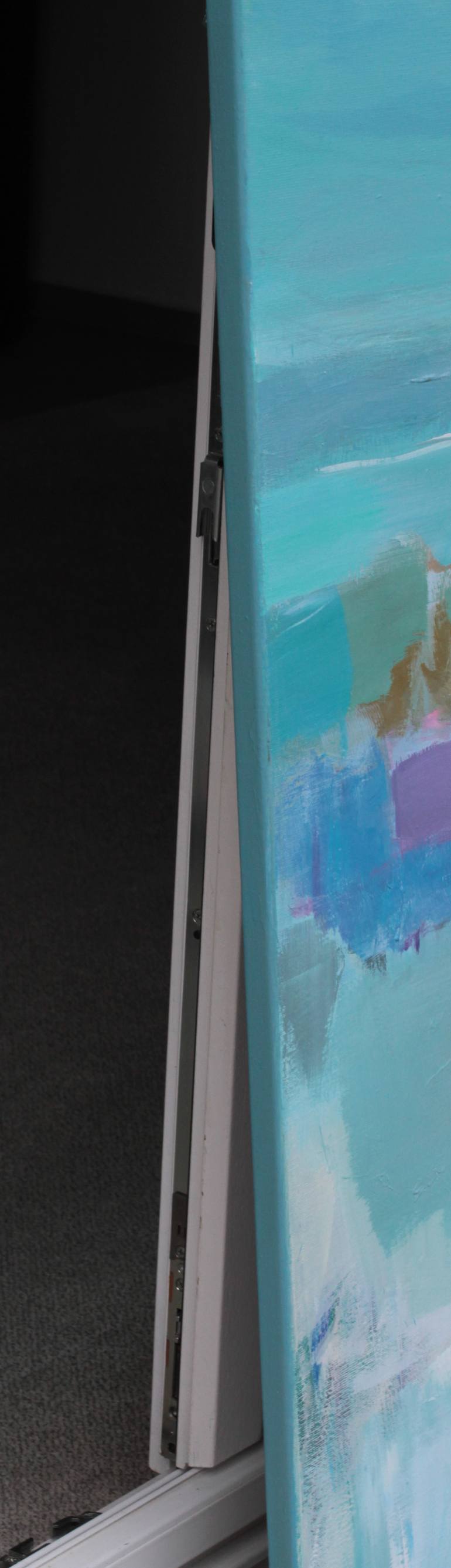 Original Abstract Landscape Painting by Ute Laum