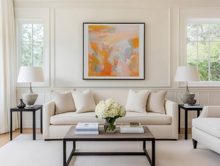 Original Abstract Light Painting by Ute Laum