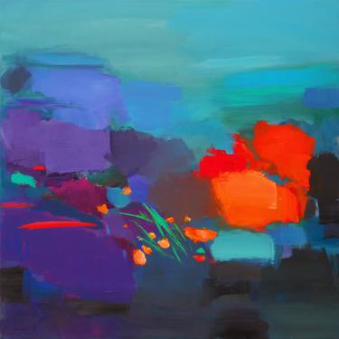 Print of Abstract Garden Paintings by Ute Laum