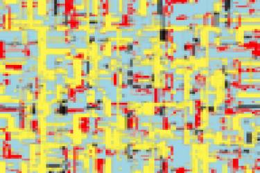 Original Abstract Geometric Digital by Slavomir Zombek