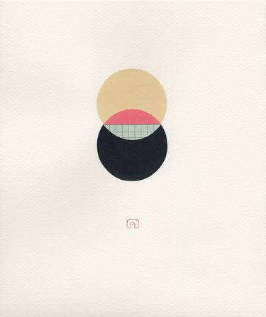 Print of Minimalism Abstract Collage by Slavomir Zombek