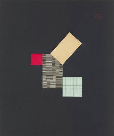 Print of Abstract Geometric Collage by Slavomir Zombek
