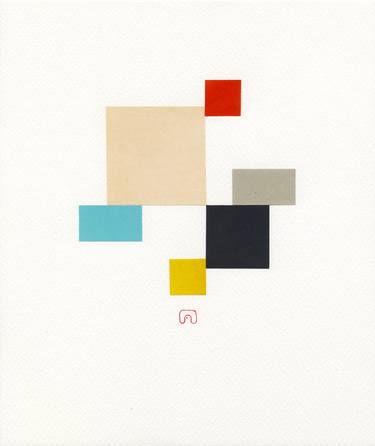 Print of Abstract Geometric Collage by Slavomir Zombek
