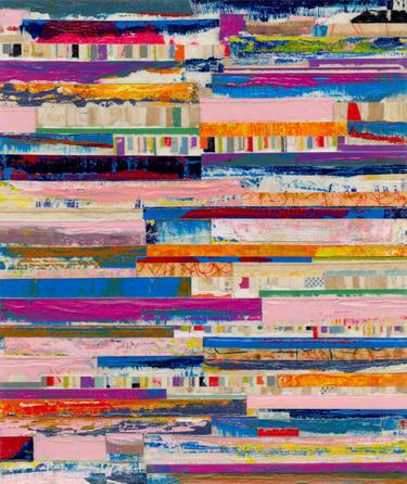 Saatchi Art Artist Slavomir Zombek; Collage, “COLLATERAL PRODUCT - COLOUR FIELDS N°03” #art