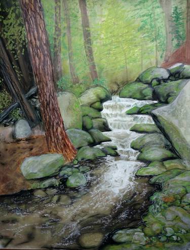 Original Realism Landscape Painting by Shanti Parks