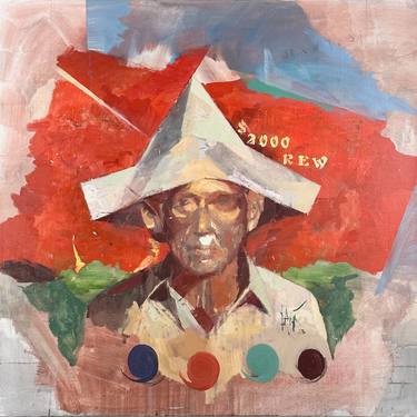 Saatchi Art Artist Davis Lisboa; Paintings, “"Robert Filliou 27"” #art