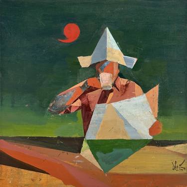 Original Cubism Fantasy Paintings by Davis Lisboa