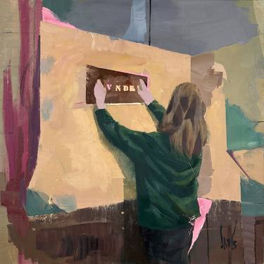 Original Contemporary Home Paintings by Davis Lisboa