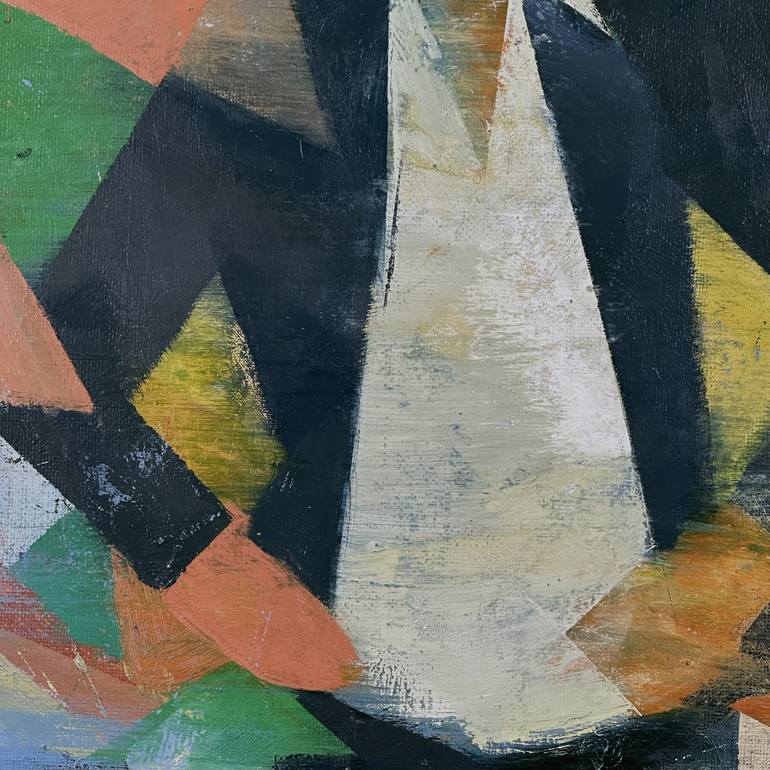 Original Contemporary People Painting by Davis Lisboa