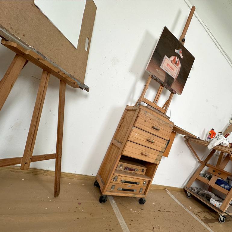 Original Surrealism People Painting by Davis Lisboa