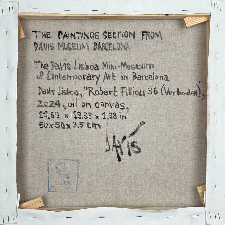 Original Surrealism People Painting by Davis Lisboa