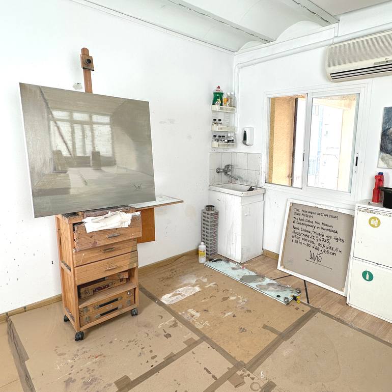 Original Contemporary Home Painting by Davis Lisboa