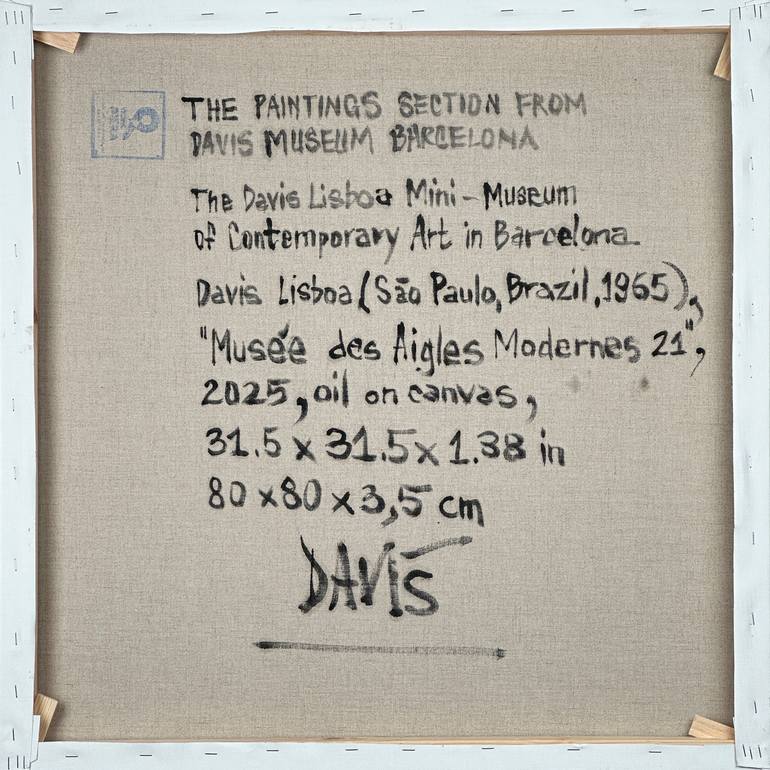 Original Contemporary Home Painting by Davis Lisboa