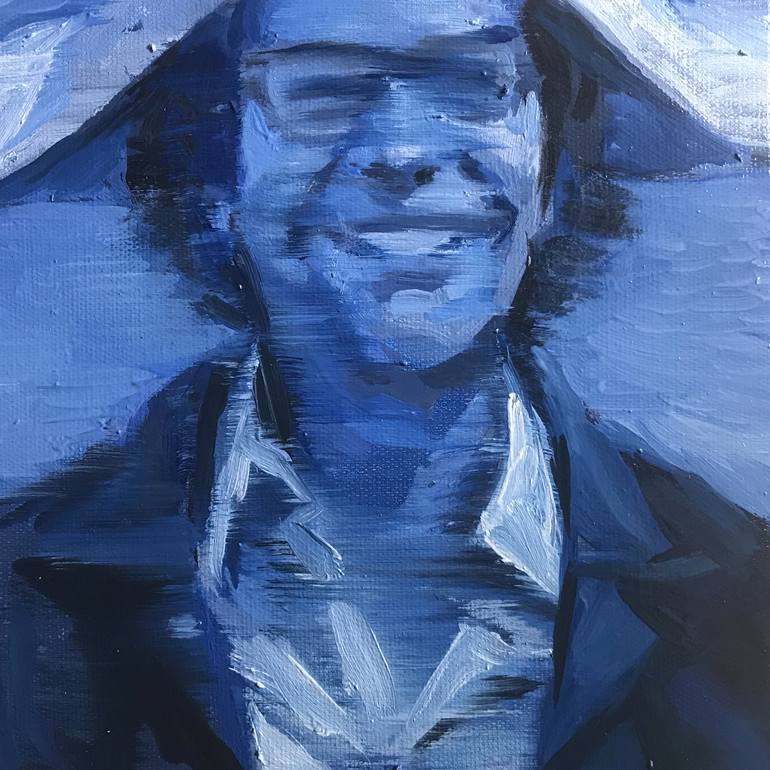 Original Documentary Portrait Painting by Davis Lisboa