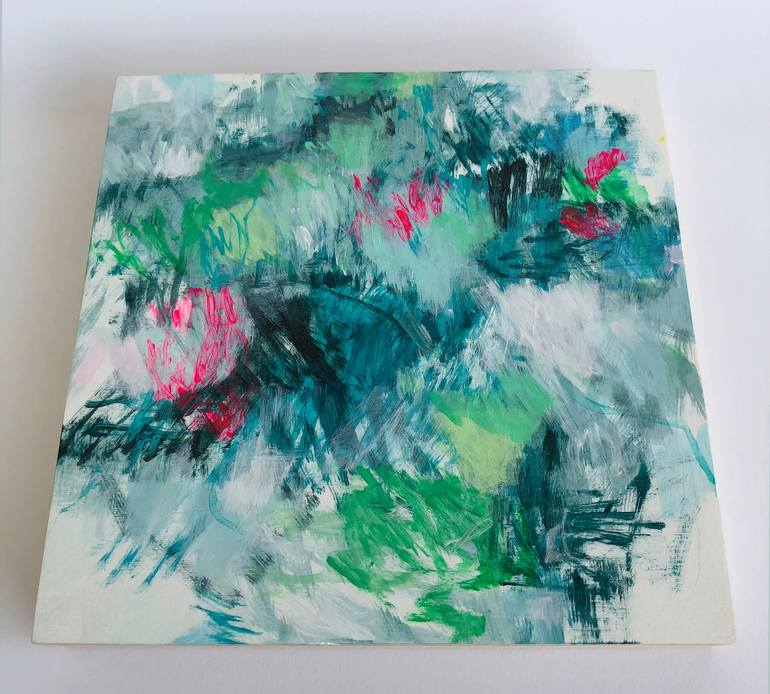 Original Abstract Expressionism Abstract Painting by Belinda Marshall