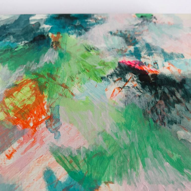 Original Abstract Expressionism Abstract Painting by Belinda Marshall