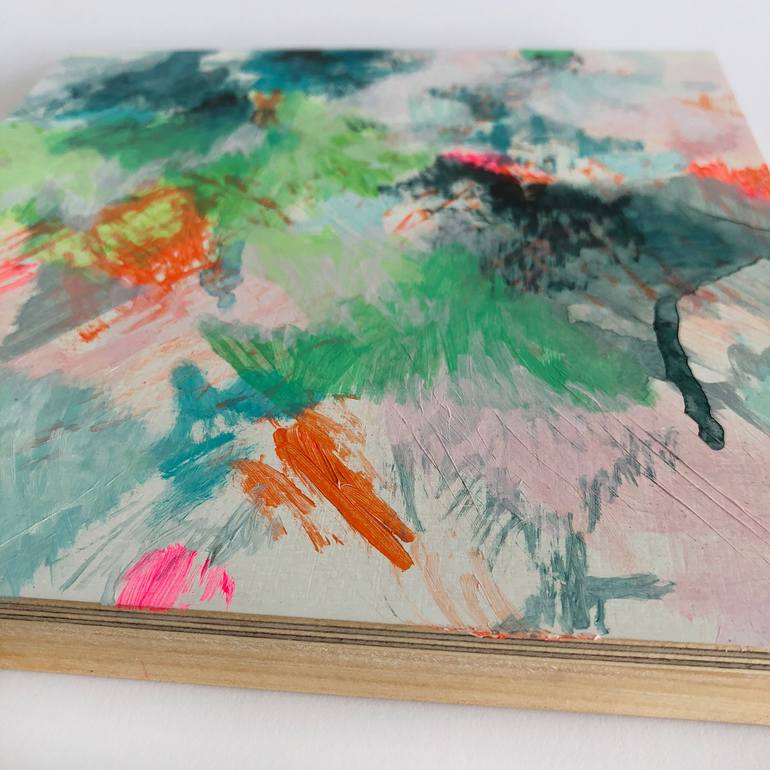 Original Abstract Expressionism Abstract Painting by Belinda Marshall