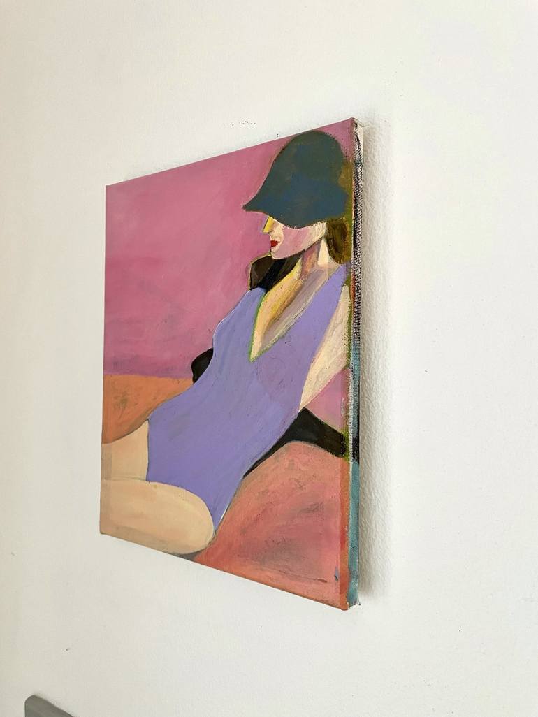 Original Figurative Women Painting by Yunn Ru Soo