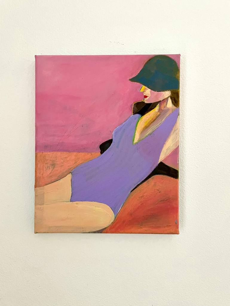 Original Figurative Women Painting by Yunn Ru Soo