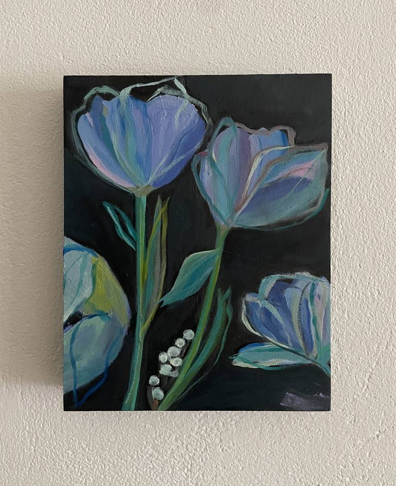 Original Expressionism Botanic Painting by Yunn Ru Soo