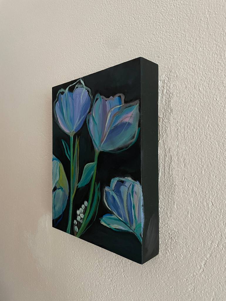 Original Expressionism Botanic Painting by Yunn Ru Soo