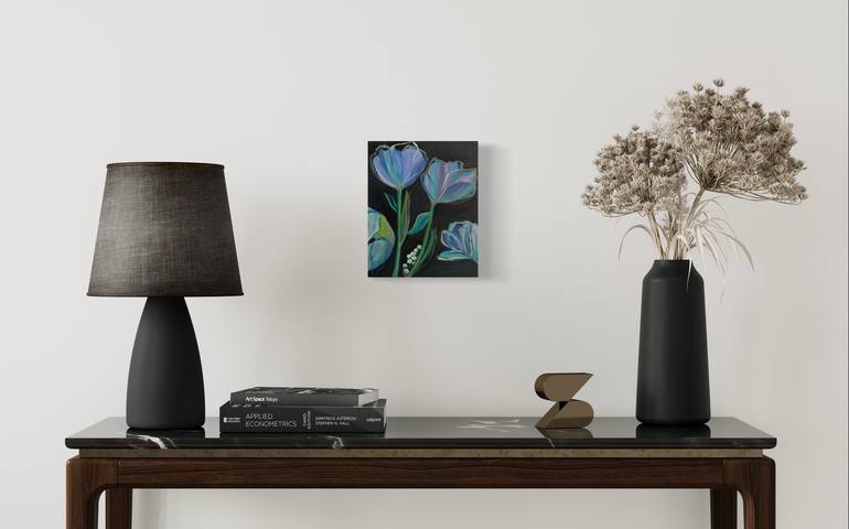 Original Expressionism Botanic Painting by Yunn Ru Soo