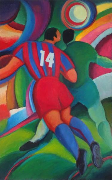 Original Sports Paintings by Guillermo Martí Ceballos