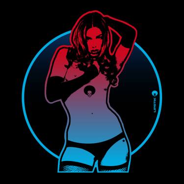 Laser girls gif