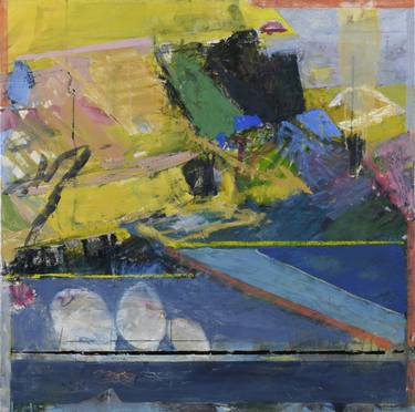 Original Abstract Landscape Paintings by ginny howsam friedman