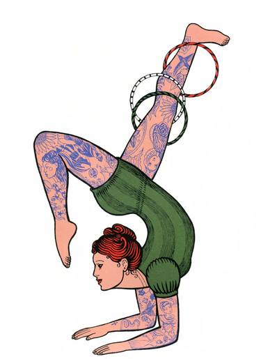 The Tattooed Acrobat - Limited Edition of 8 thumb