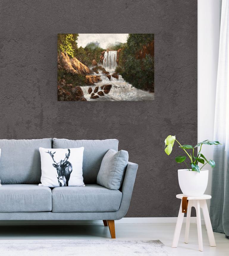 Original Landscape Painting by Žaneta Bringel