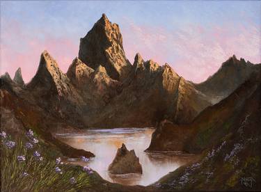 Original Landscape Paintings by Žaneta Bringel