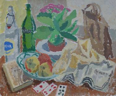 Original Impressionism Still Life Paintings by Pernille Harttung