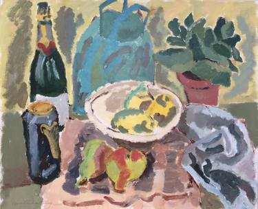 Still Life with Champagne Bottle thumb
