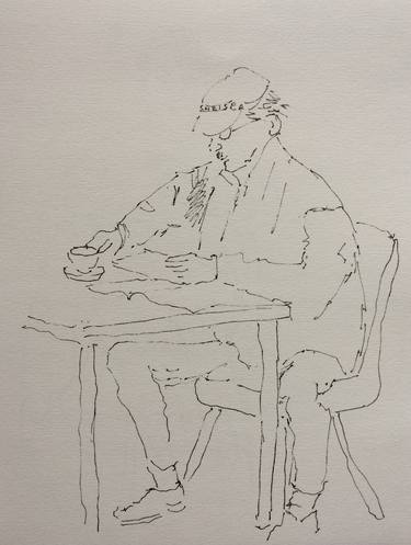 Print of Figurative Men Drawings by Pernille Harttung