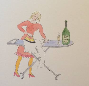 Original Humor Paintings by Pernille Harttung