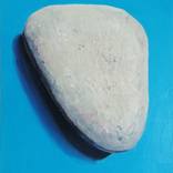 Stone on the road by Jesus Osuna