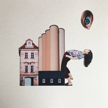 Original Conceptual People Collage by Mariana Bastos