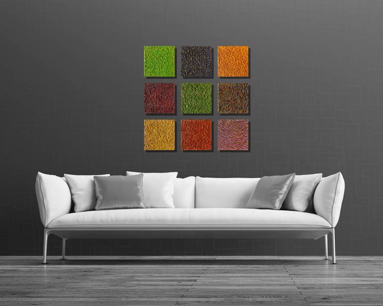 Original Abstract Expressionism Abstract Mixed Media by Alla Grande