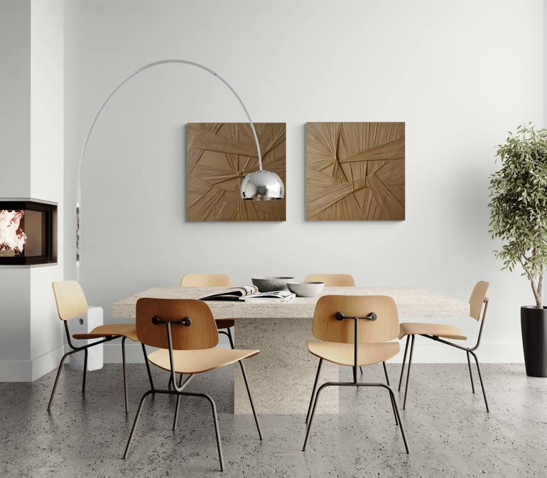 Original Abstract Mixed Media by Alla Grande