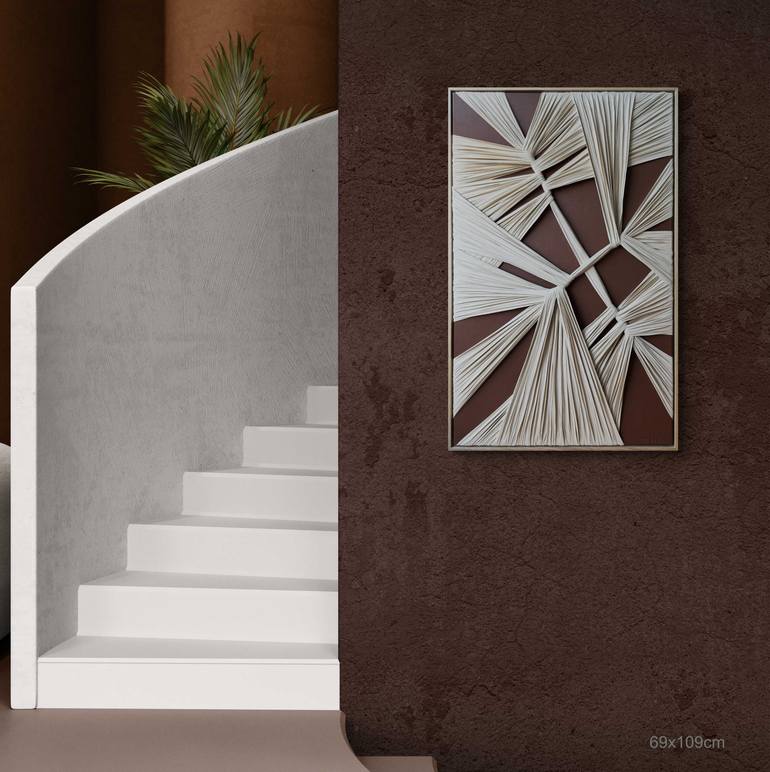 Original Abstract Mixed Media by Alla Grande