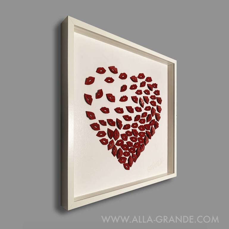 Original Pop Art Love Installation by ALLA GRANDE